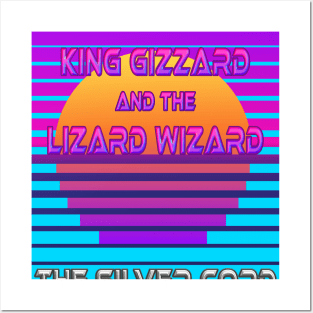 King Gizzard and the Lizard Wizard - Synthwave Aesthetic Posters and Art